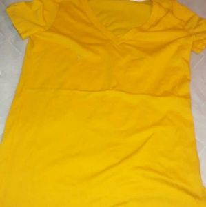 Pink shirt and leggings selling for 40$ both